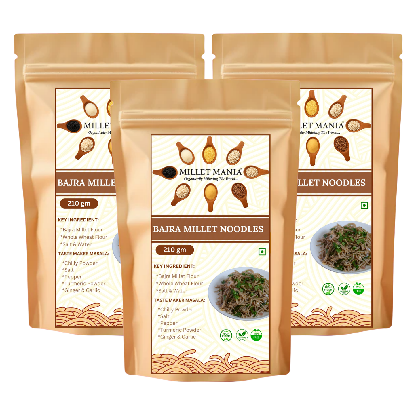 Bajra (Pearl) Noodles (210g)