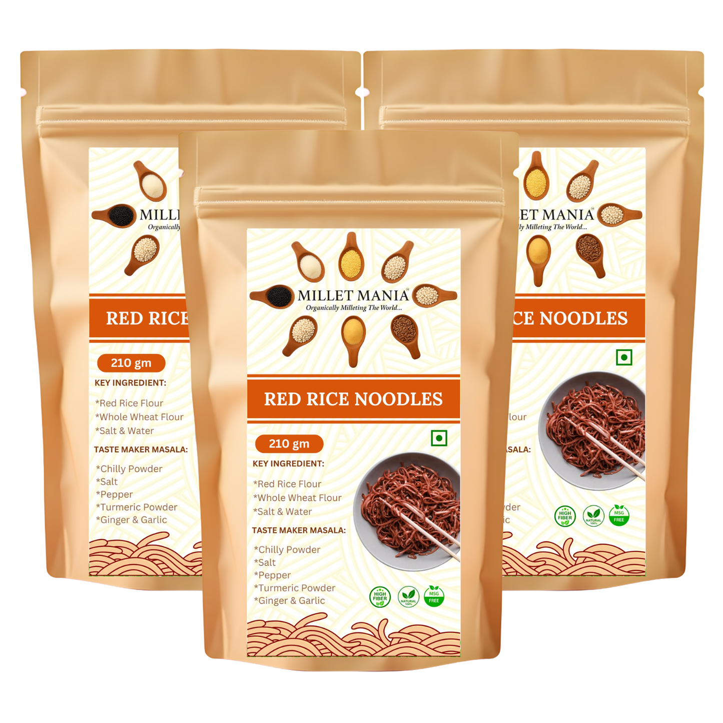 Red Rice Noodles (210g)