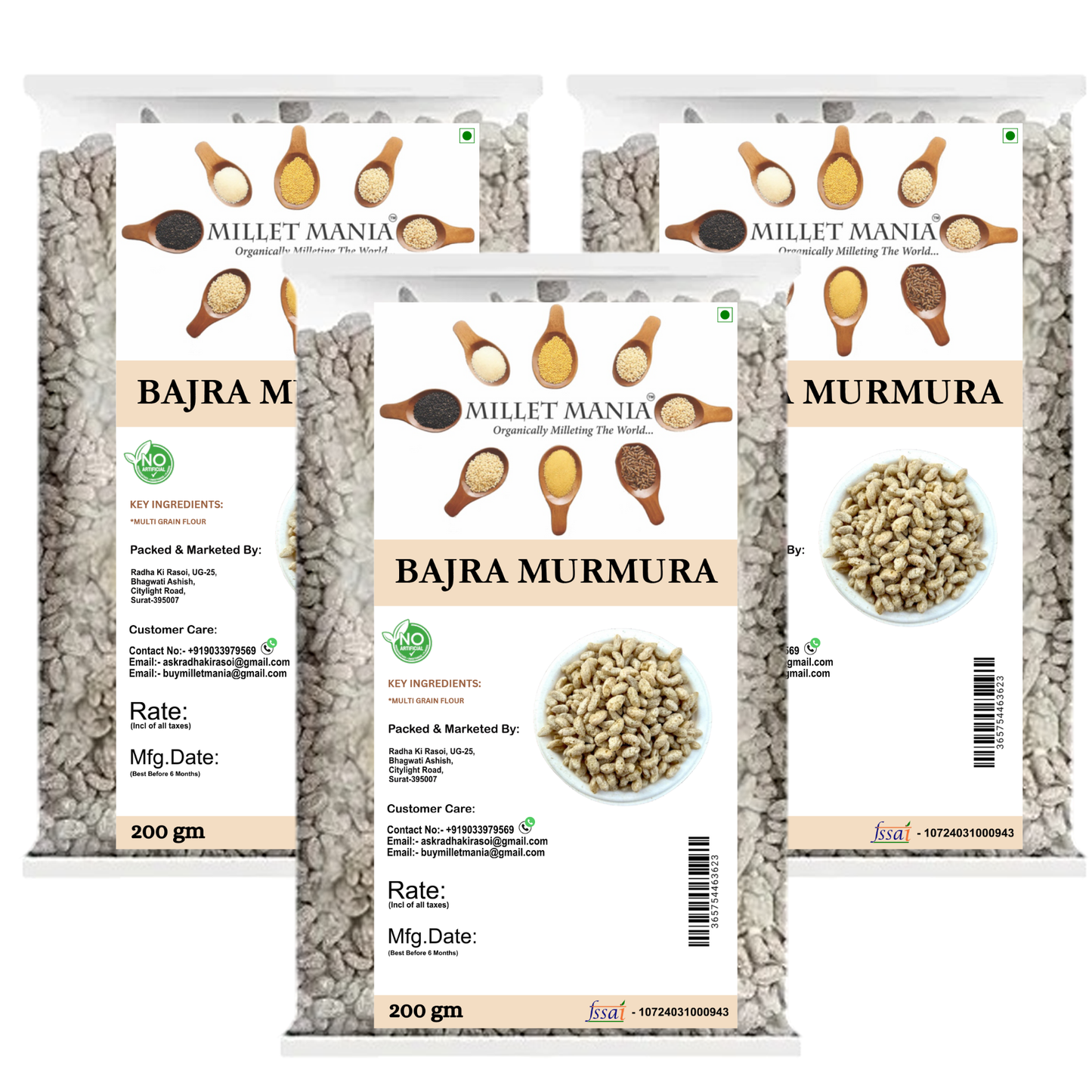 Bajra Murmura (200g)