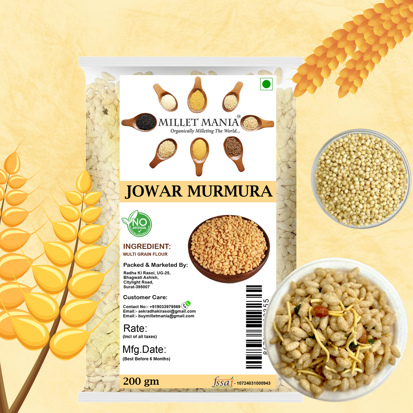 Jowar Murmura healthy snacks, Jowar Puffs, Millet Murmura, Guilt-free Jowar Murmura, Whole grain Jowar Puffs, Jowar Murmura for weight loss, Maida-free Jowar Puffs, Jowar Murmura for kids, Healthy Jowar Snack, Jowar Puffed Cereal