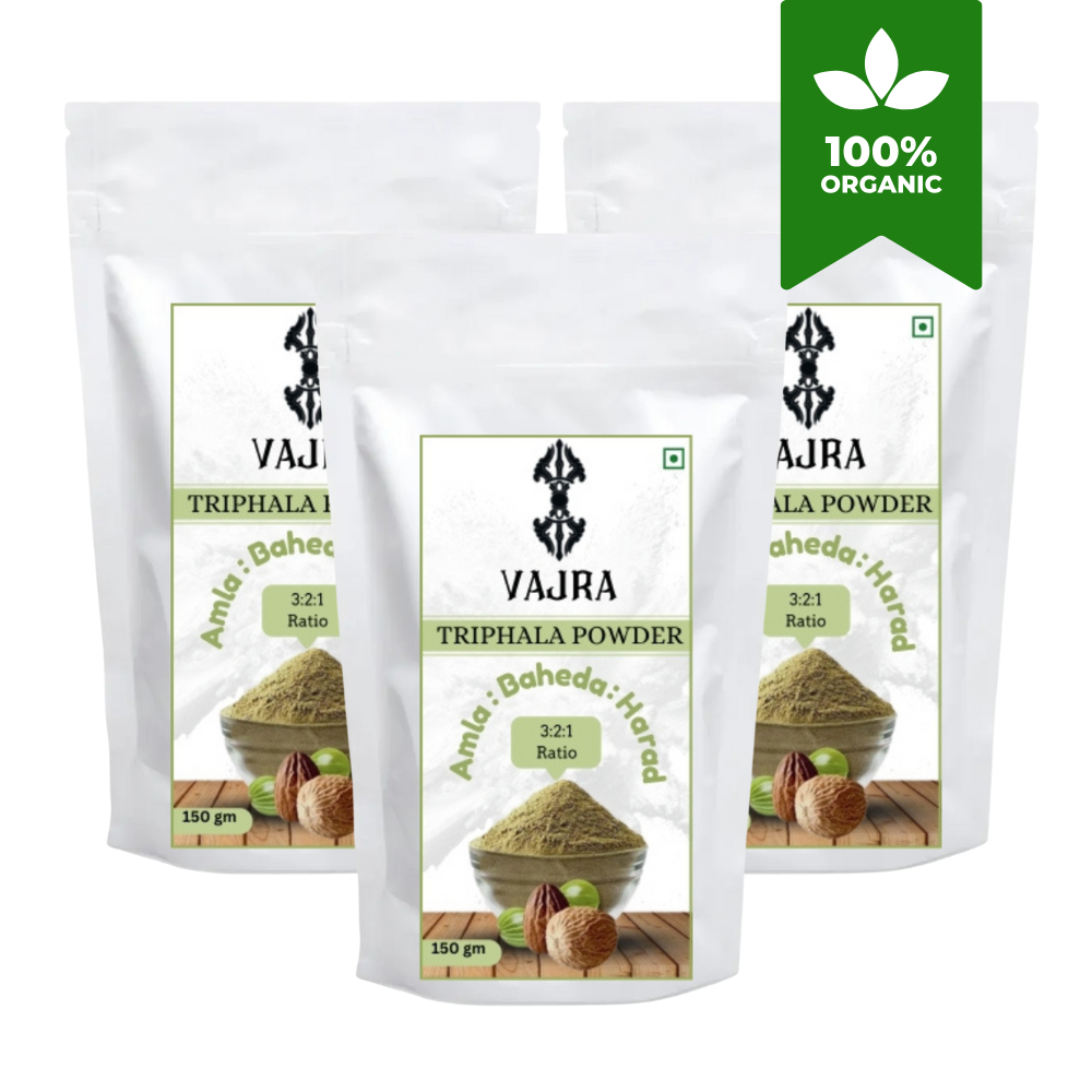 Triphala Powder - 3:2:1 Ratio (150g)