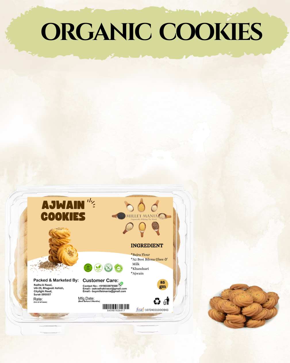 Organic Cookies