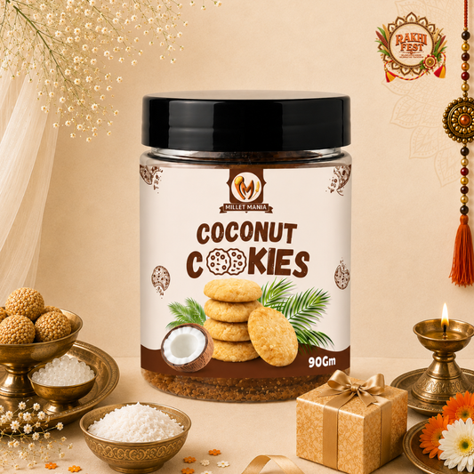 Millet Cookies of Bilona Ghee - Coconut (90g)