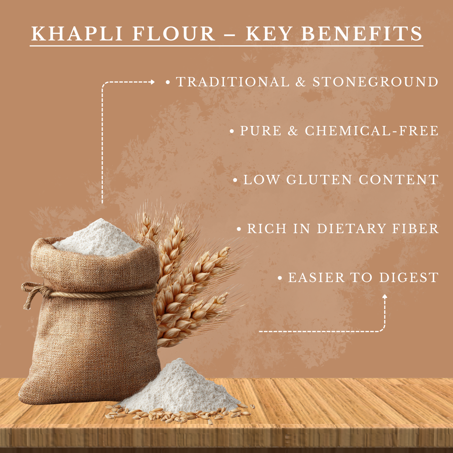 Khapli Flour (800g)