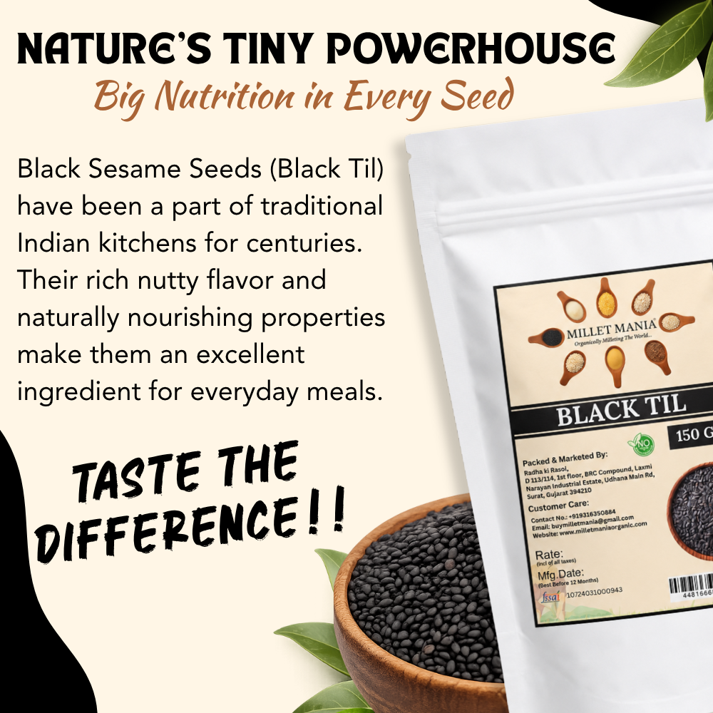 Black Til (Black Sesame Seeds)