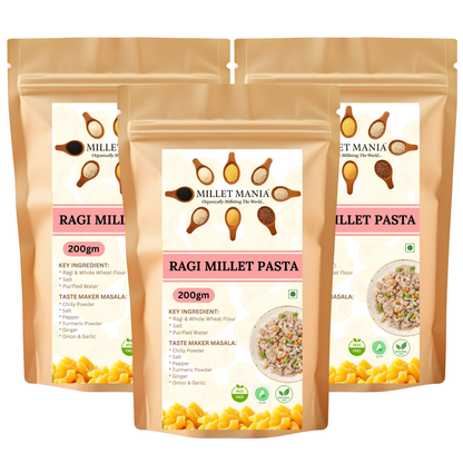 Ragi (Finger) Millet Pasta (200g)