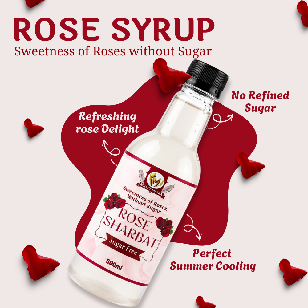Rose Syrup (Sharbat) 500Ml