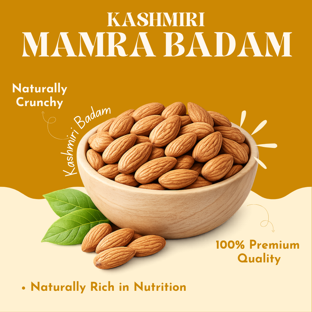 Kashmiri Mamra Badam (Almonds)