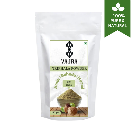 Triphala Powder - 3:2:1 Ratio (150g)