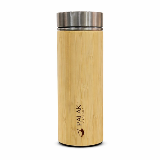 Bamboo Steel Water Bottle