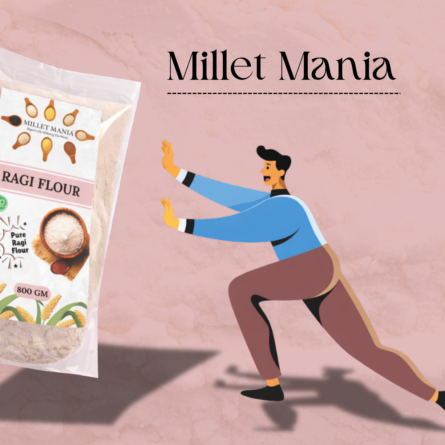 Ragi Flour (Finger Millet Flour) (500g)