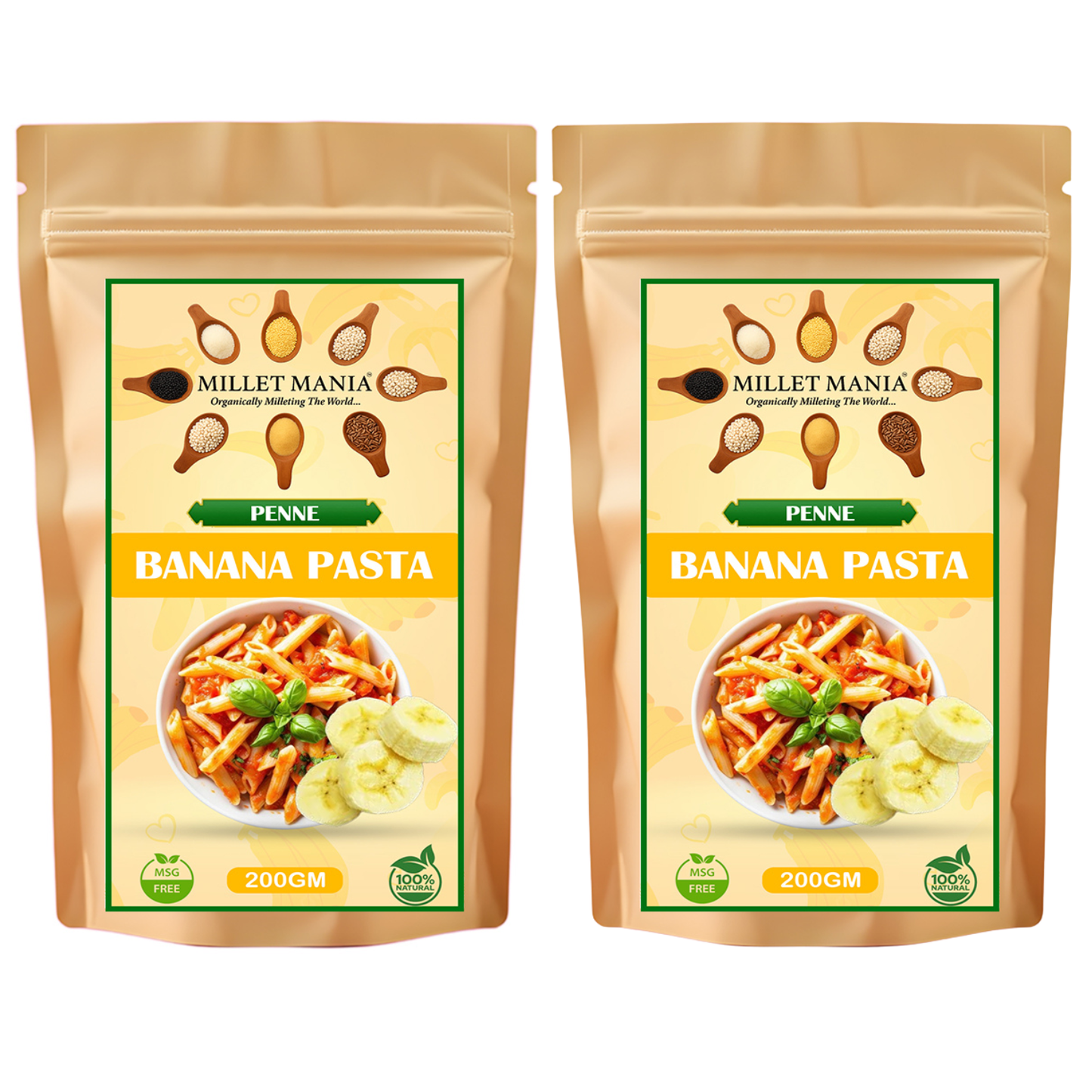 Banana Penne Pasta (200g)