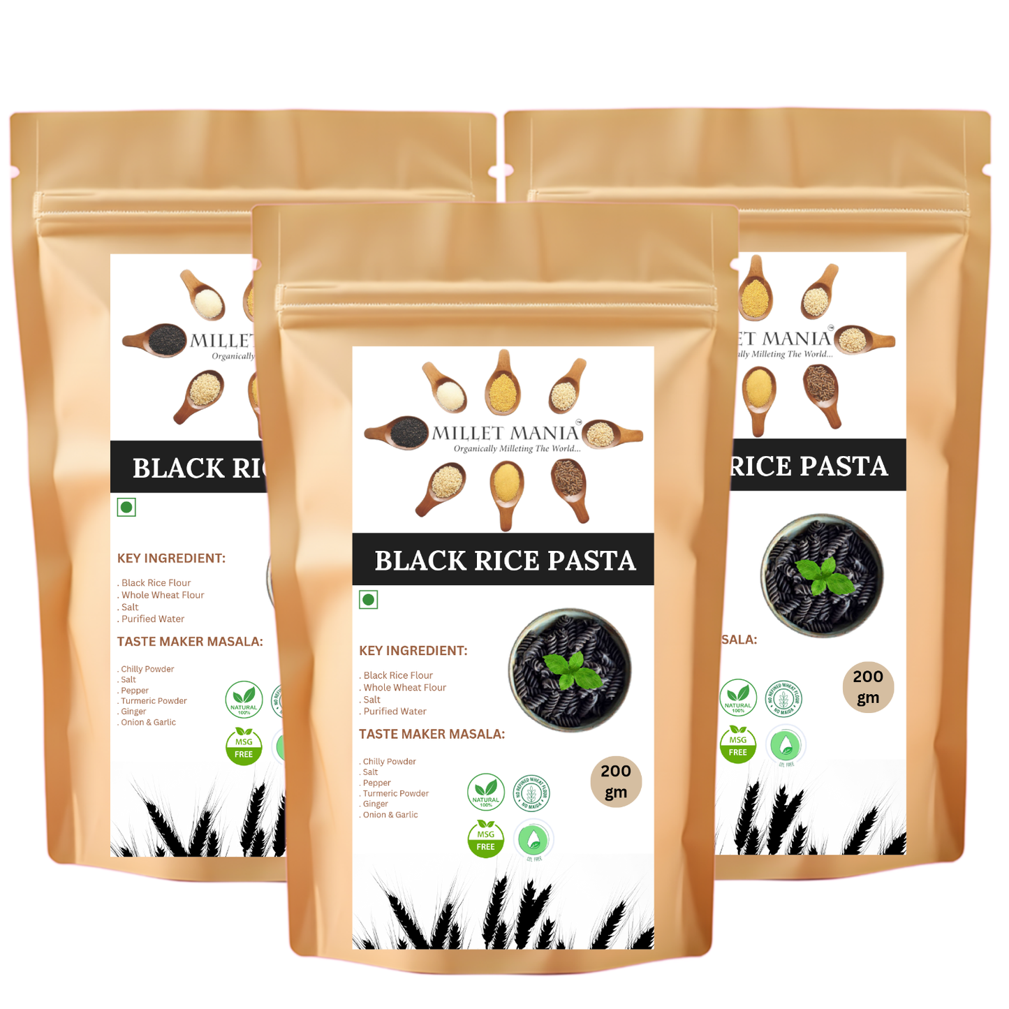 Black Rice Pasta (200g)