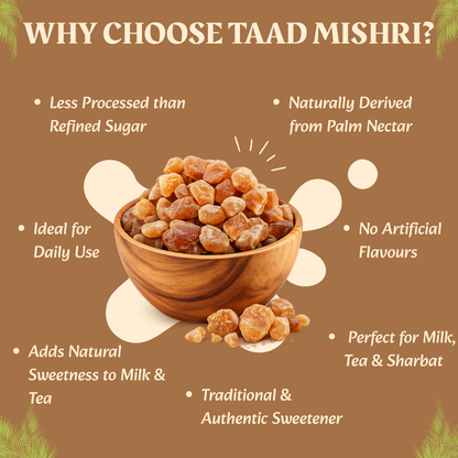 Organic Taad Mishri (Palm Candy)