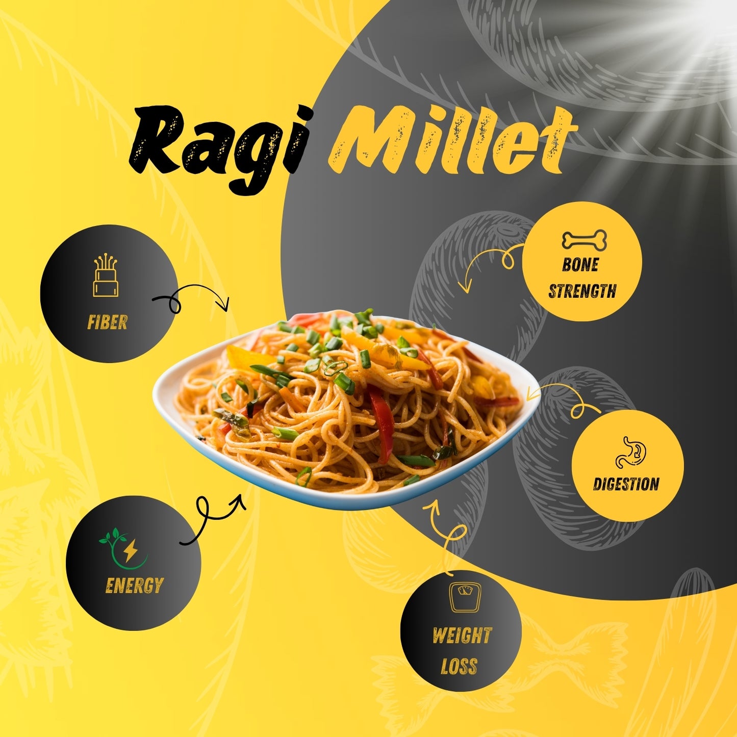 Ragi Noodles (210g)
