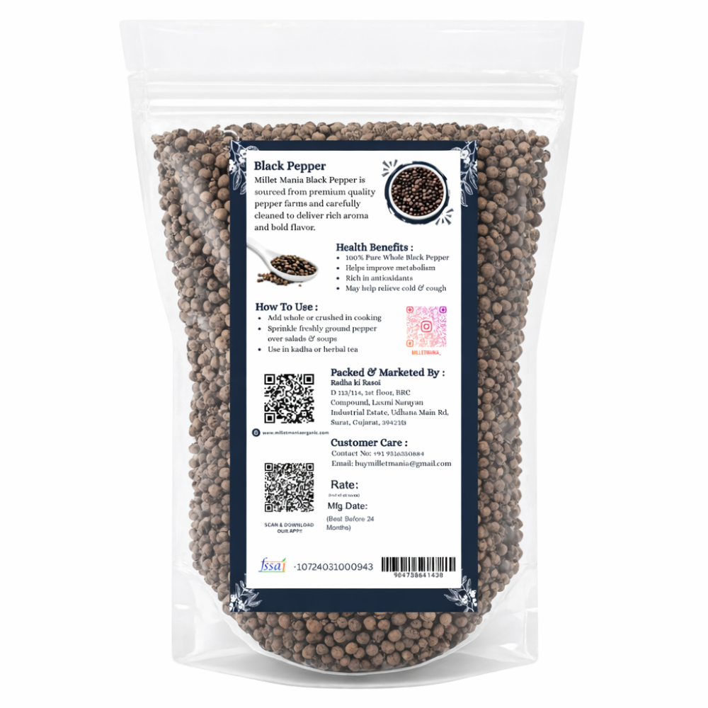 Black Pepper (50 gm)