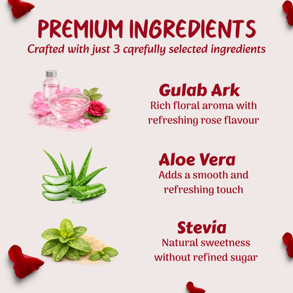Rose Syrup (Sharbat) 500Ml