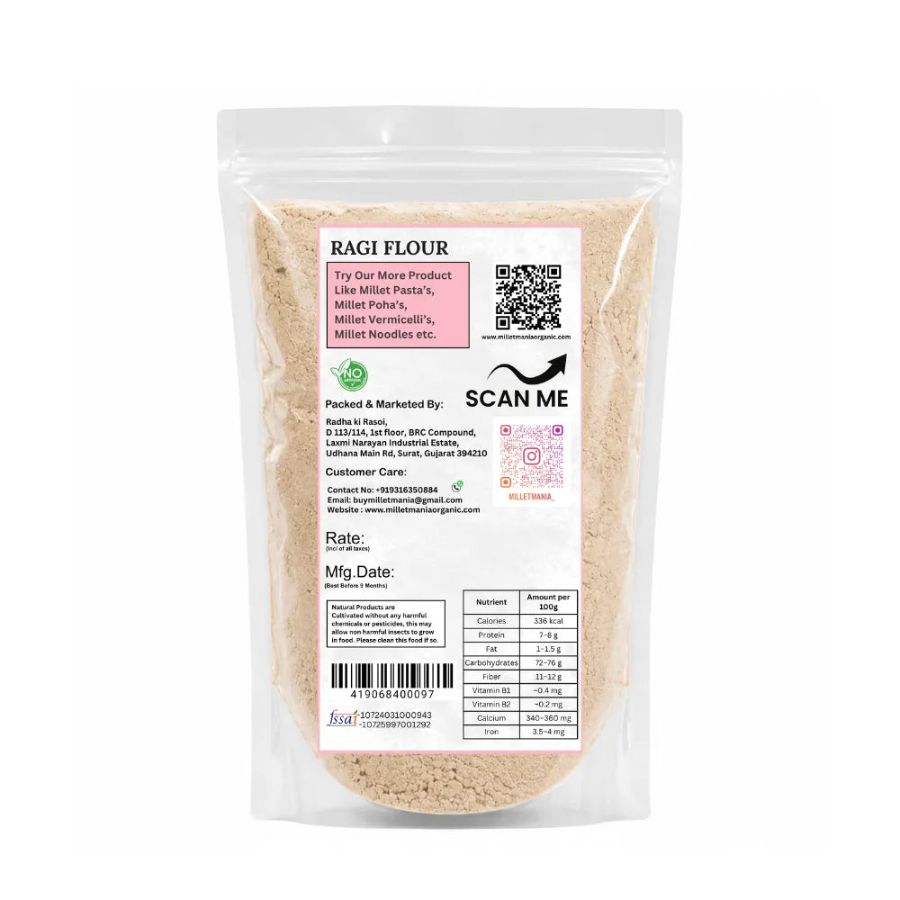 Ragi Flour (Finger Millet Flour) (500g)