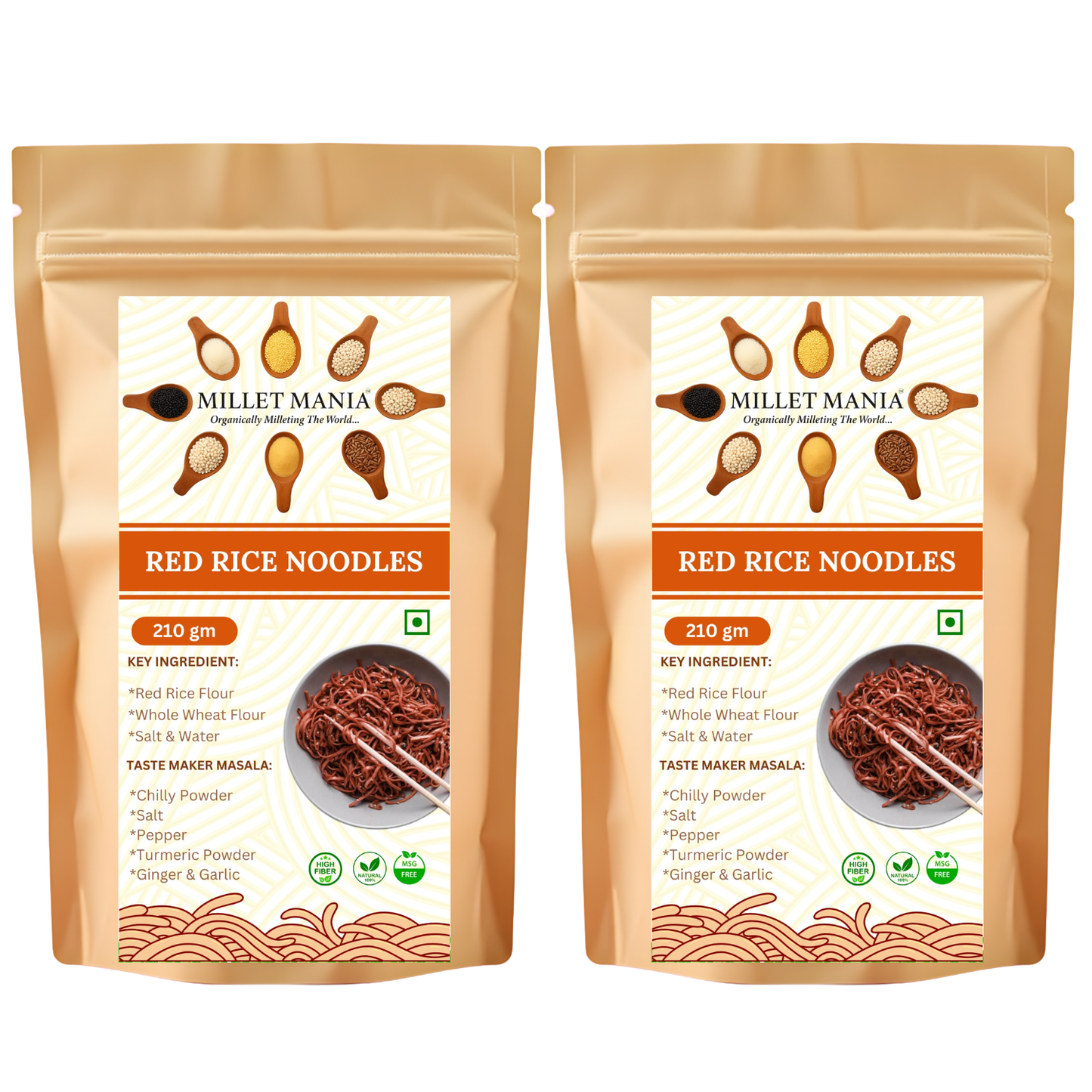 Red Rice Noodles (210g)