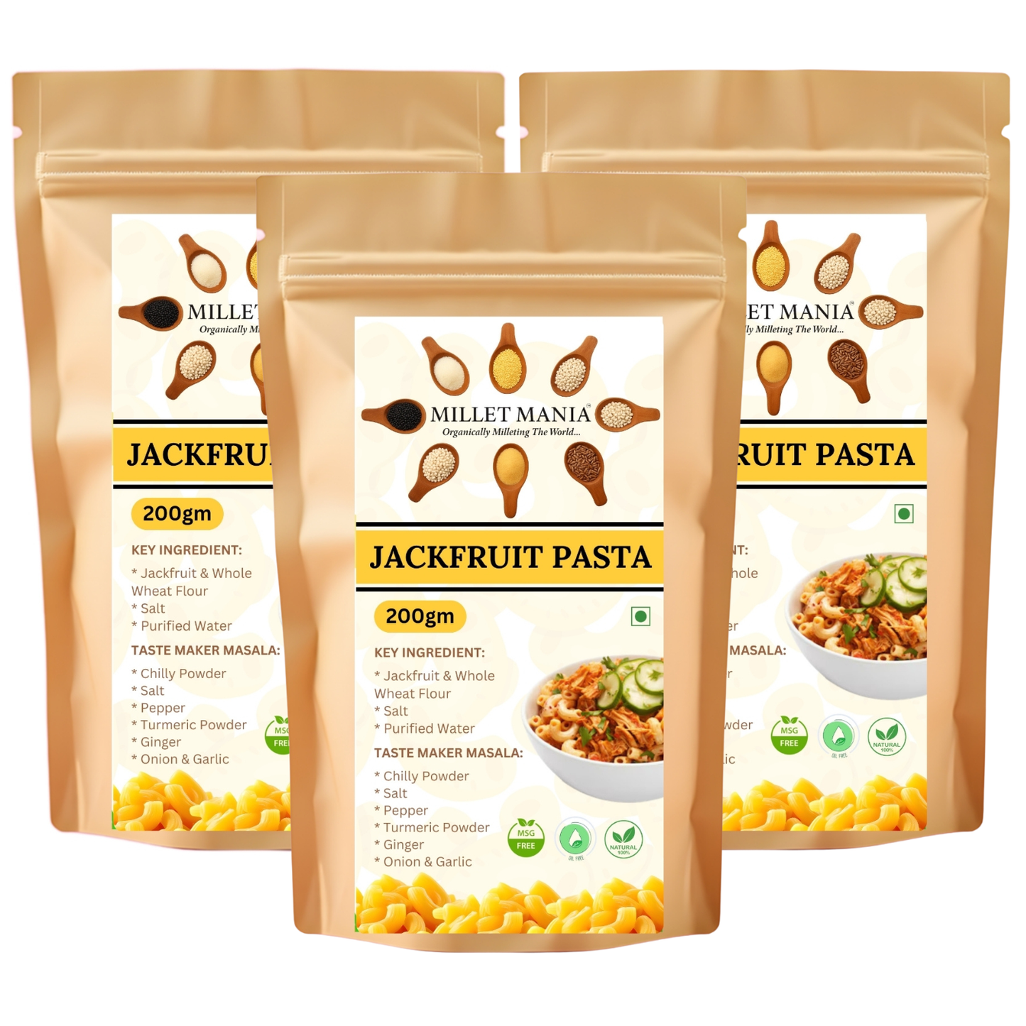 Jackfruit Flour Pasta (200g)