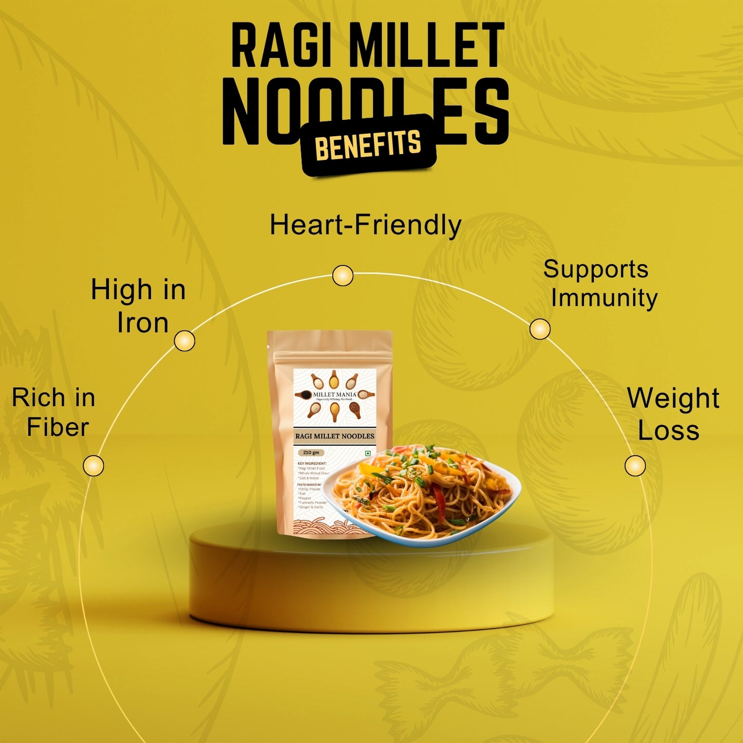 Ragi Noodles (210g)