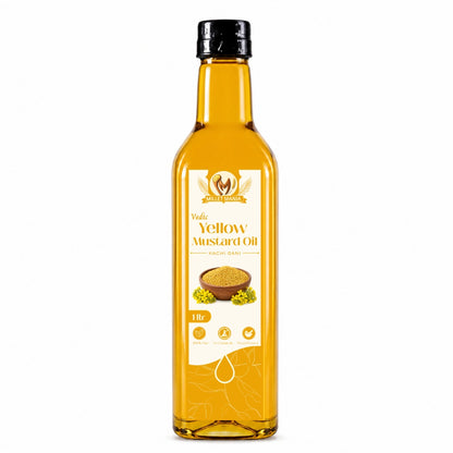 Vedic Yellow Mustard Oil (1 Liter)
