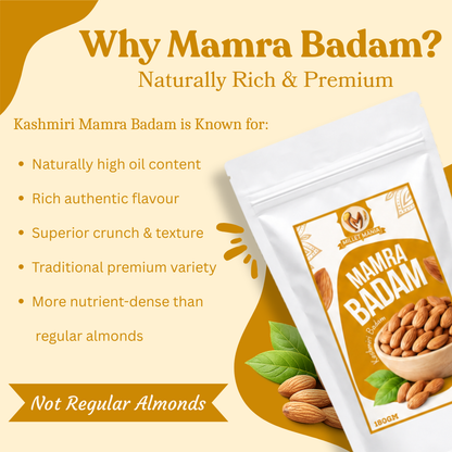 Kashmiri Mamra Badam (Almonds)