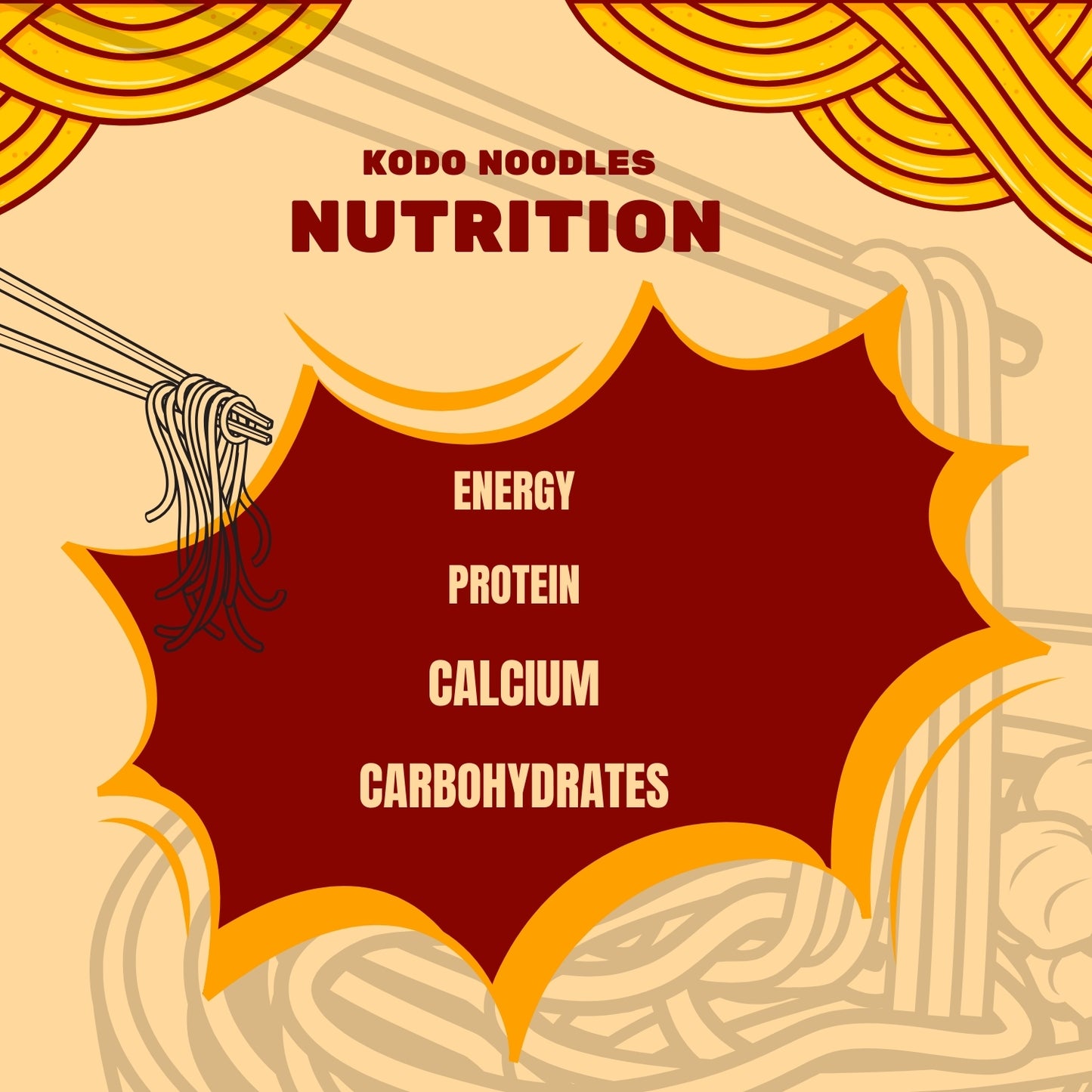 Kodo Millet Noodles (210g)