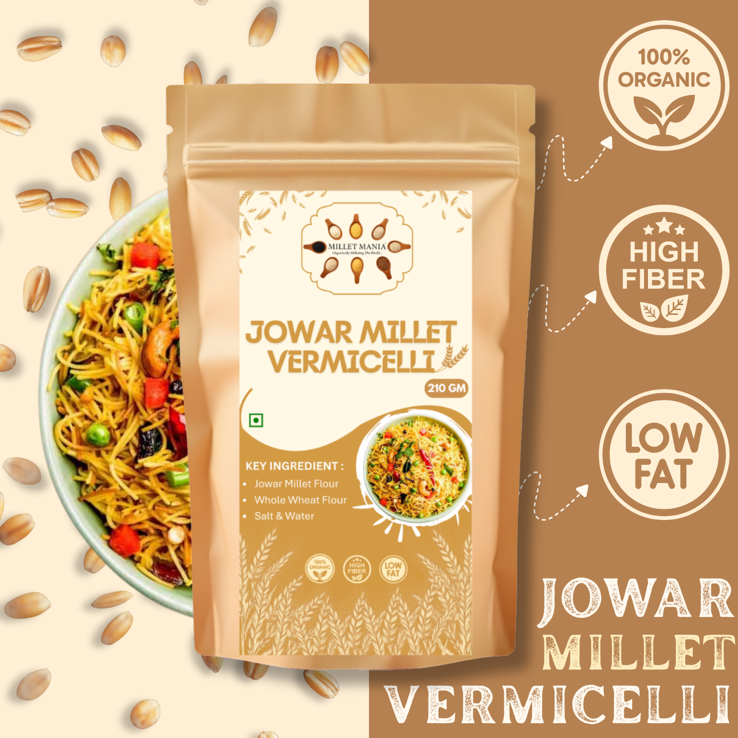 Jowar Vermicelli (210g)