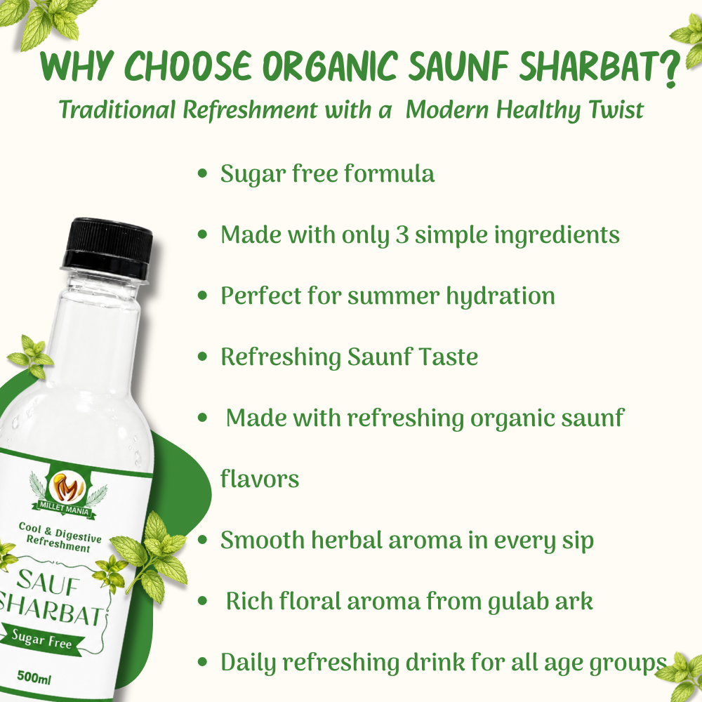 Sauf Syrup (Sharbat) 500Ml