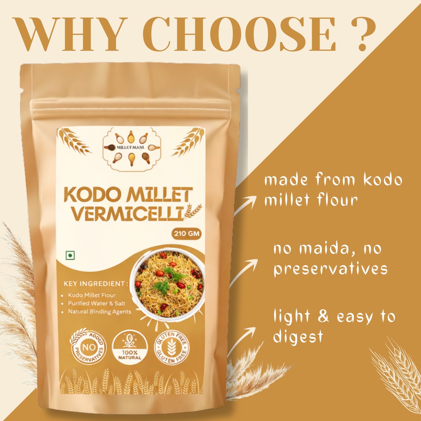 Kodo Vermicelli (210g)
