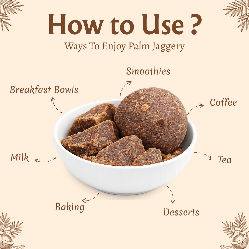 Palm Jaggery (Nattu)