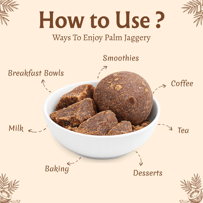 Palm Jaggery (Nattu)