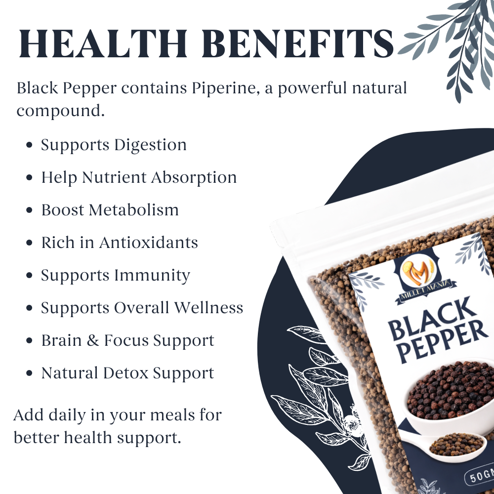 Black Pepper (50 gm)