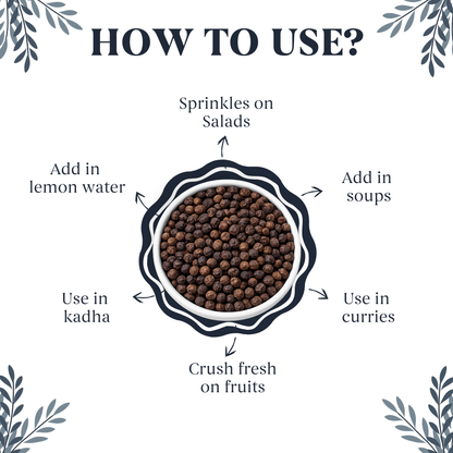 Black Pepper (50 gm)