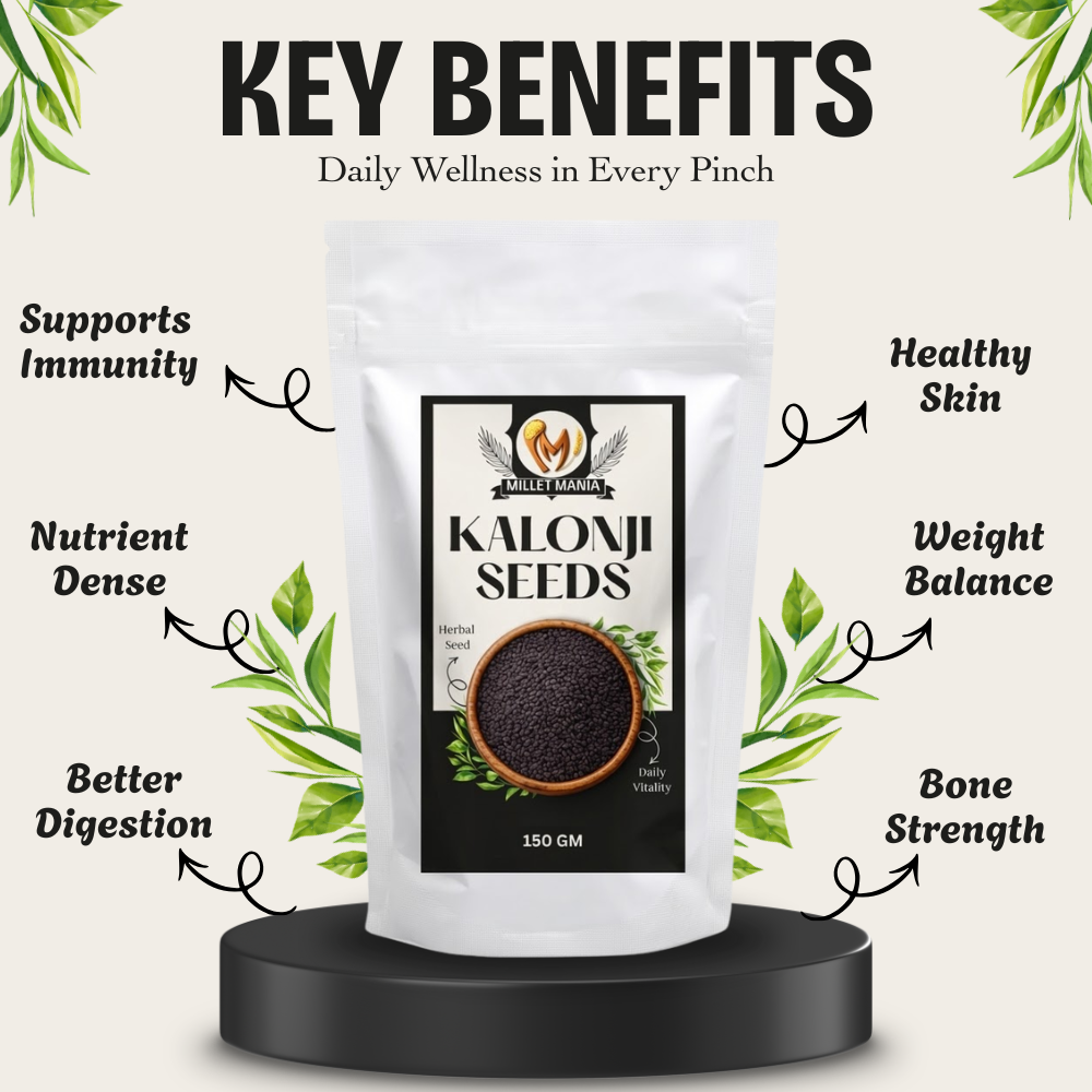 Kalonji Seeds (Nigella Seeds)