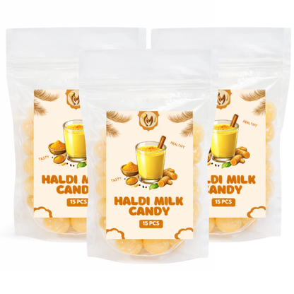 Haldi Milk Candy (15 Piece)