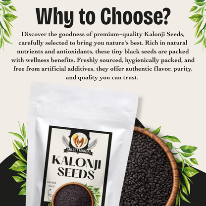Kalonji Seeds (Nigella Seeds)