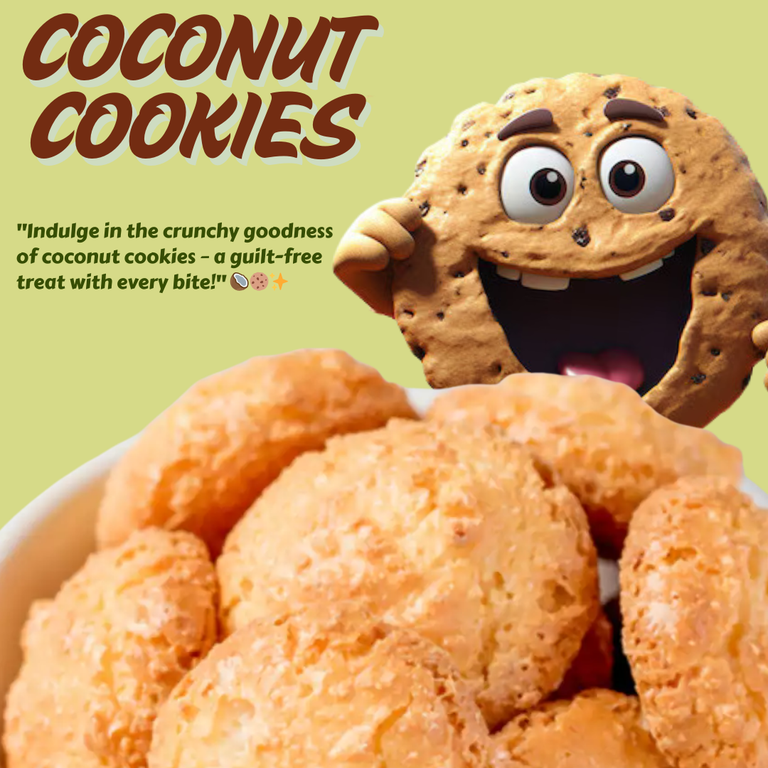 Millet Cookies of Bilona Ghee - Coconut (90g)