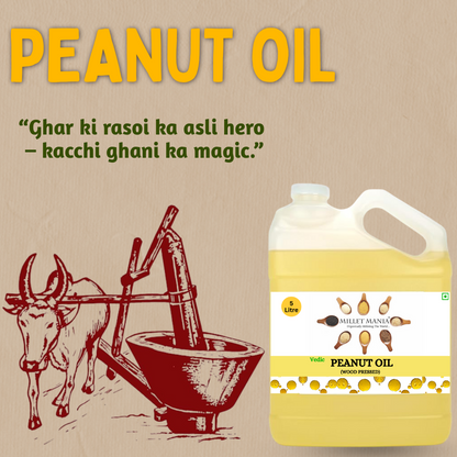 Peanut Oil 5 Liter (Mungfli Oil)