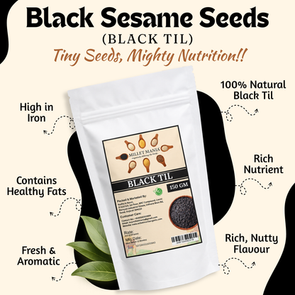 Black Til (Black Sesame Seeds)