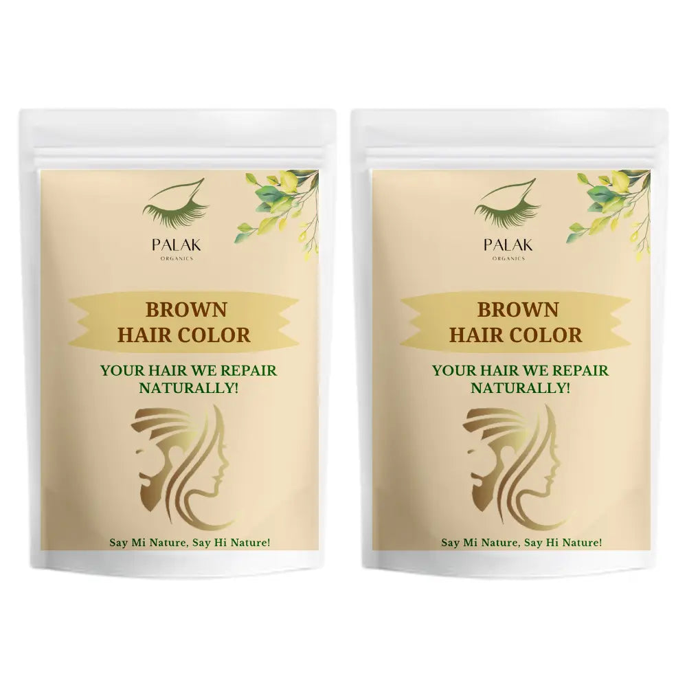 Natural Herbal Hair Color - Brown