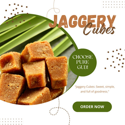 Organic Jaggery (Desi Gud)