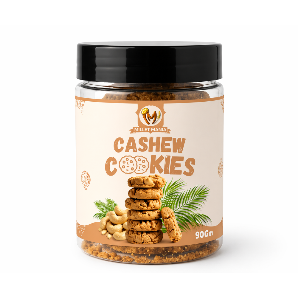 Millet Cookies of Bilona Ghee - Cashew (90g)