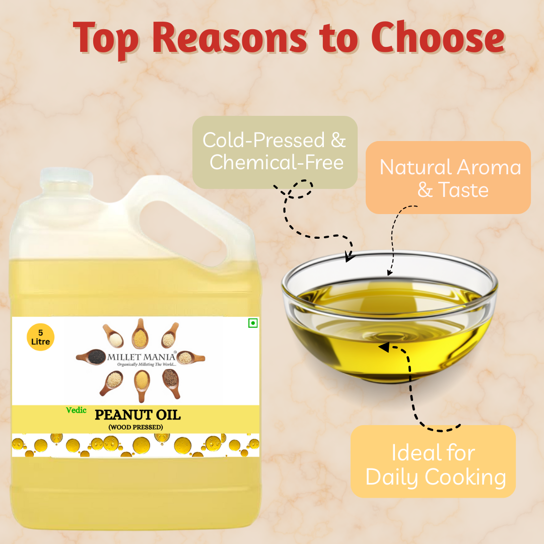 Peanut Oil 5 Liter (Mungfli Oil)