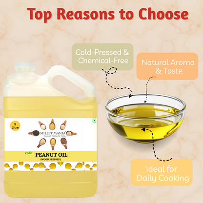 Peanut Oil 5 Liter (Mungfli Oil)