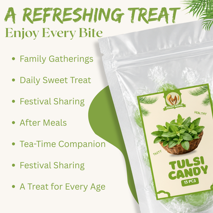 Tulsi Candy (15 Piece)