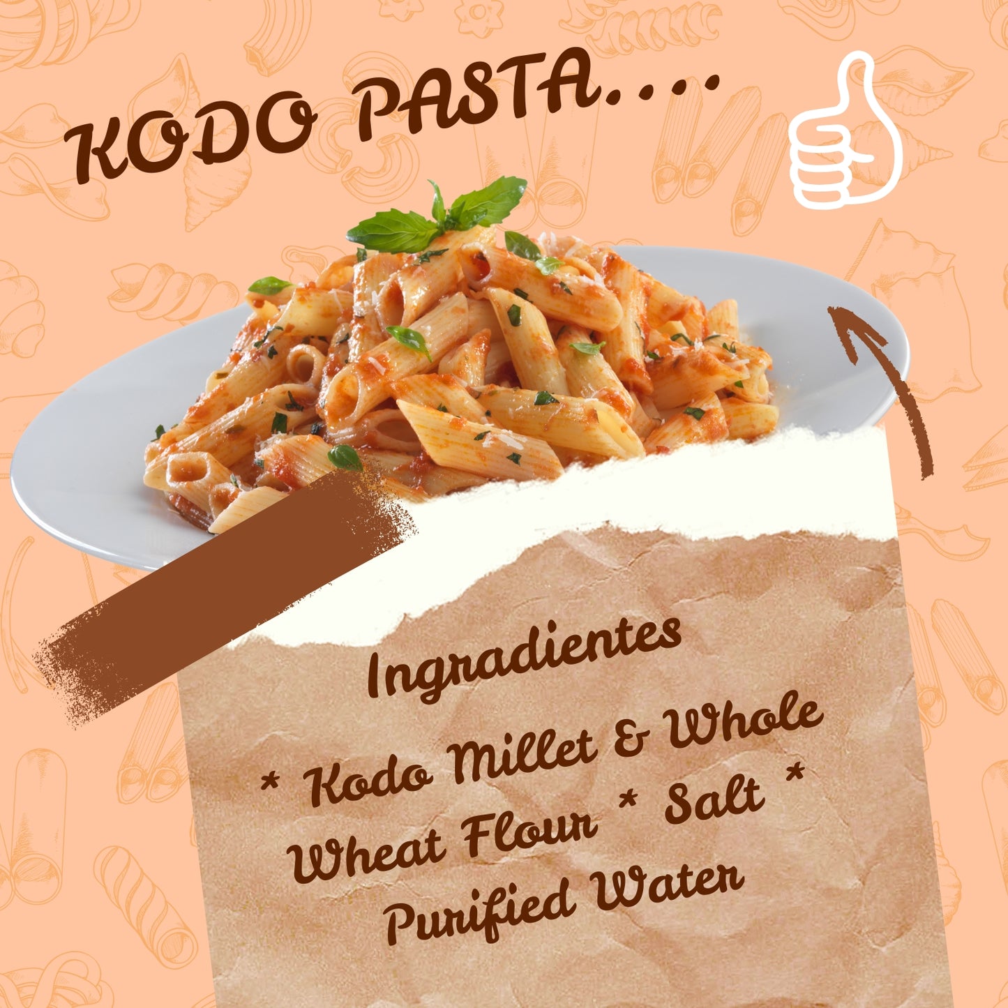 Kodo Penne Pasta (200g)