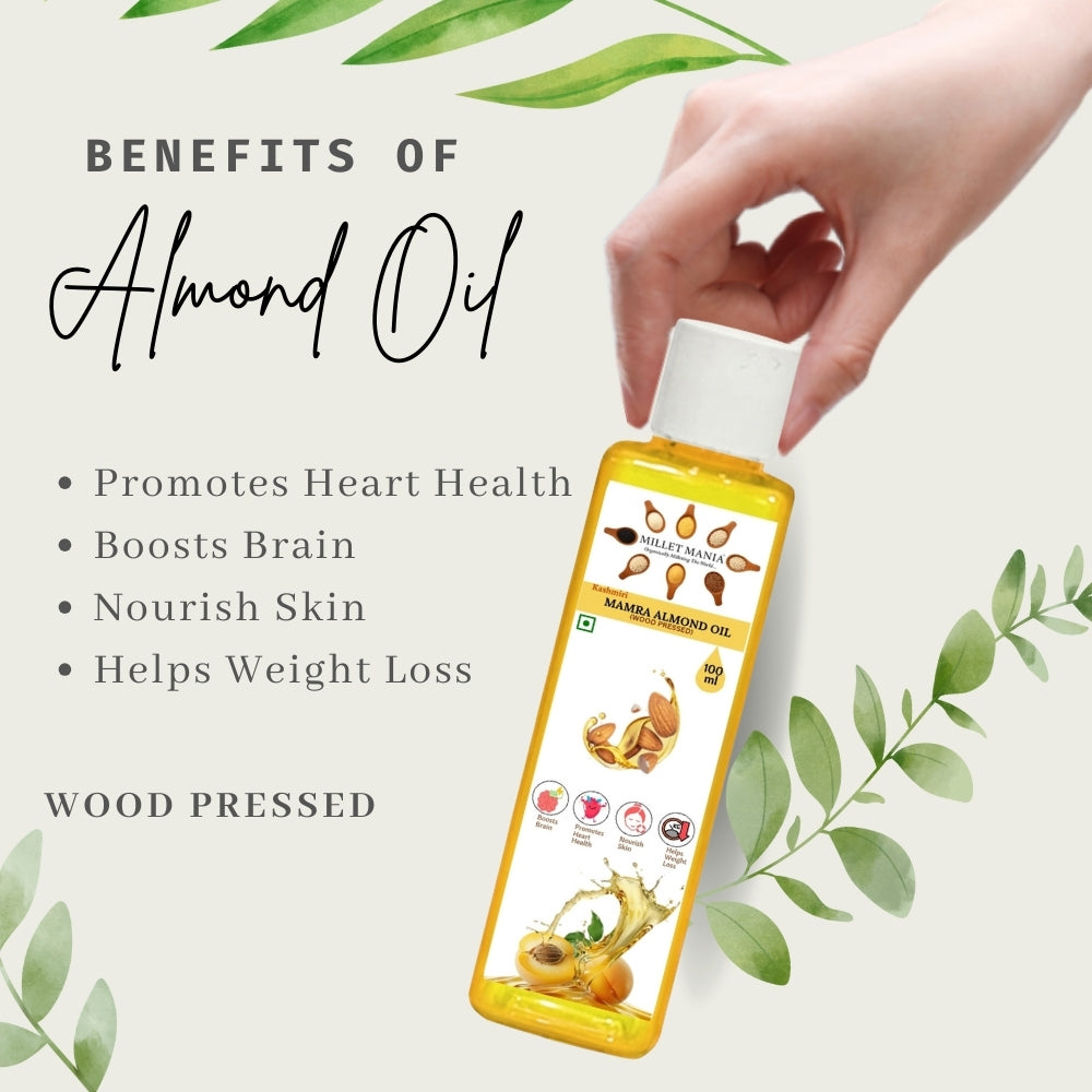 Kashmiri Mamra Almond Oil (100ml)