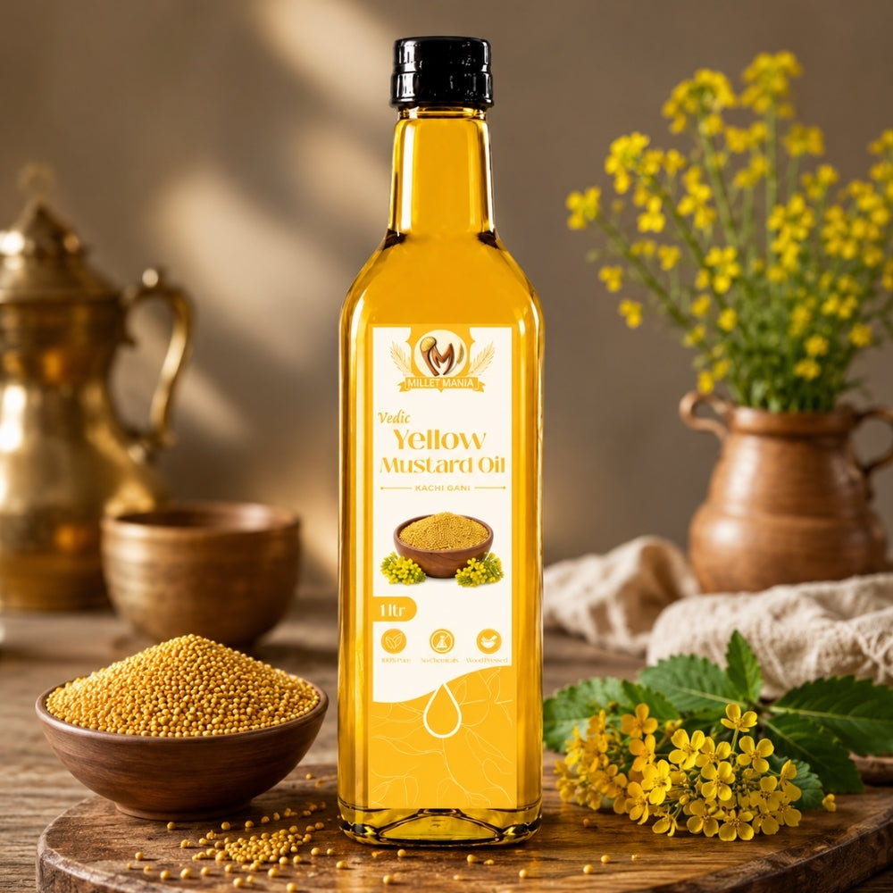 Vedic Yellow Mustard Oil (1 Liter)